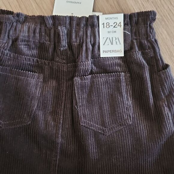 Cordurpy paperbag skirt - Picture 5 of 5